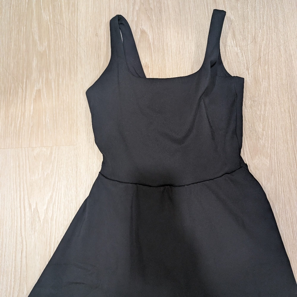 SPANX Black Get Moving Tank A-Line Mini Dress - Picture 5 of 15